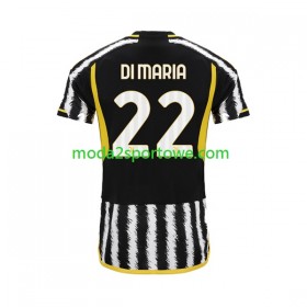 Koszulka Juventus Angel Di Maria 22 Domowe Stroje Piłkarskie 2023/24 Krótki Rękaw